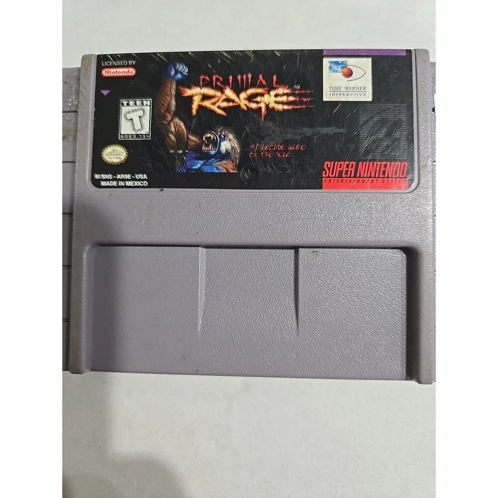 Primal Rage for Super Nintendo SNES - Cartridge Only Tested